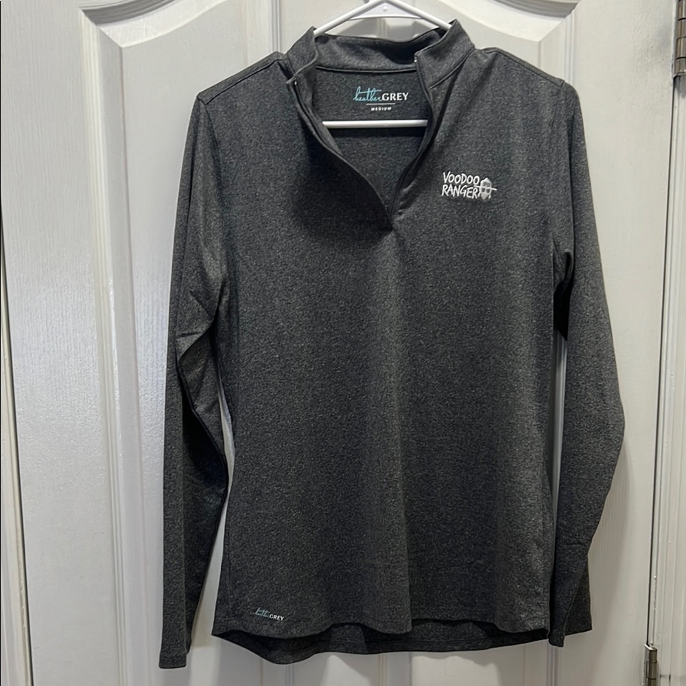 Voodoo Ranger Womens Medium Grey Long Sleeve Pullover